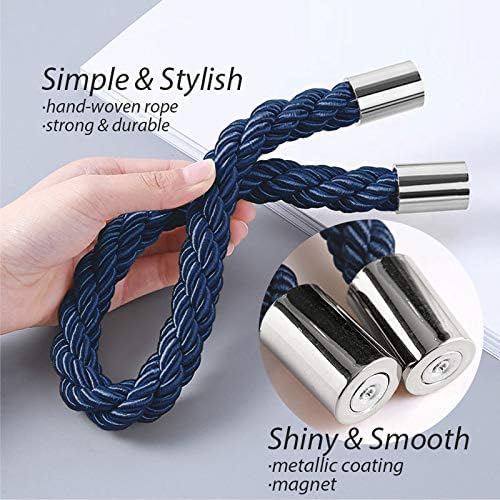 Premium Magnetic Curtain Tiebacks – 1 Set (Pack of 2)