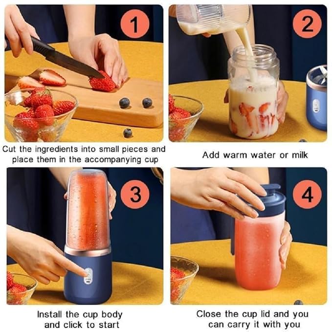 Portable Juicer Blender for Smoothies & Juices