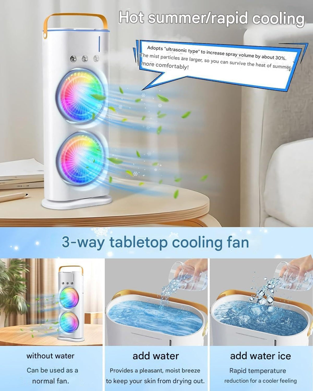 Portable Spray Fan