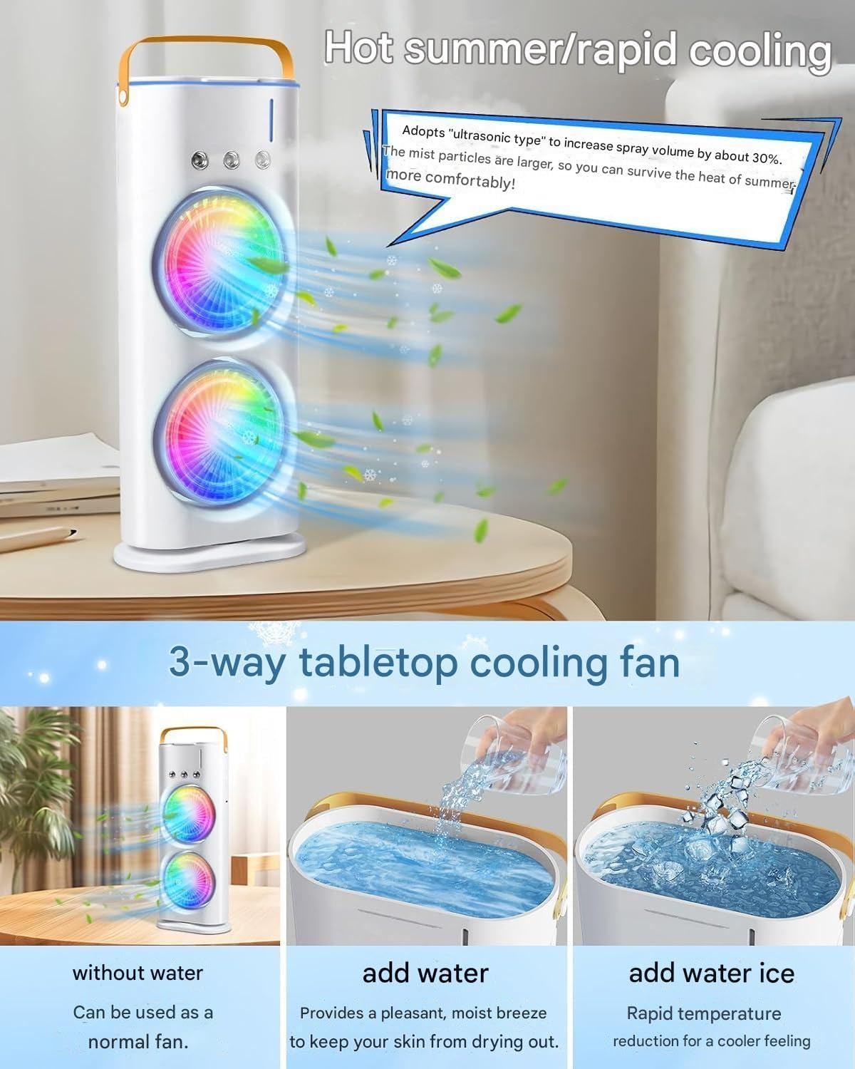 Portable Spray Fan