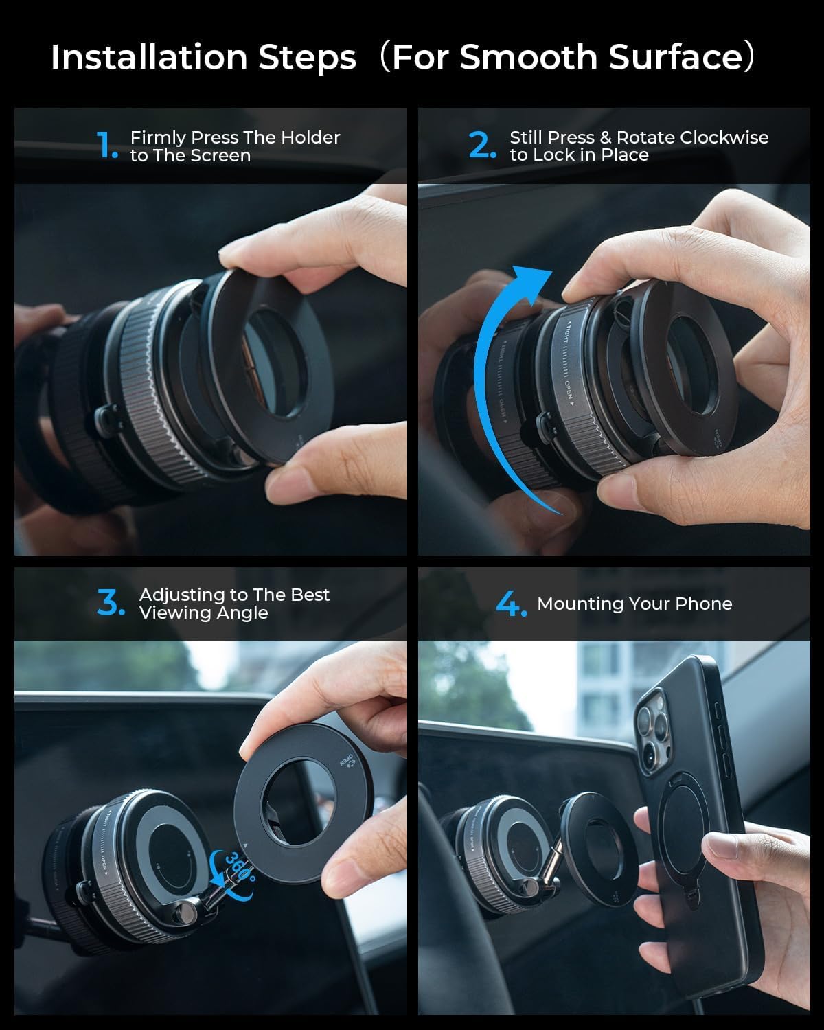 EzziGrip Magnetic Car Mobile Holder