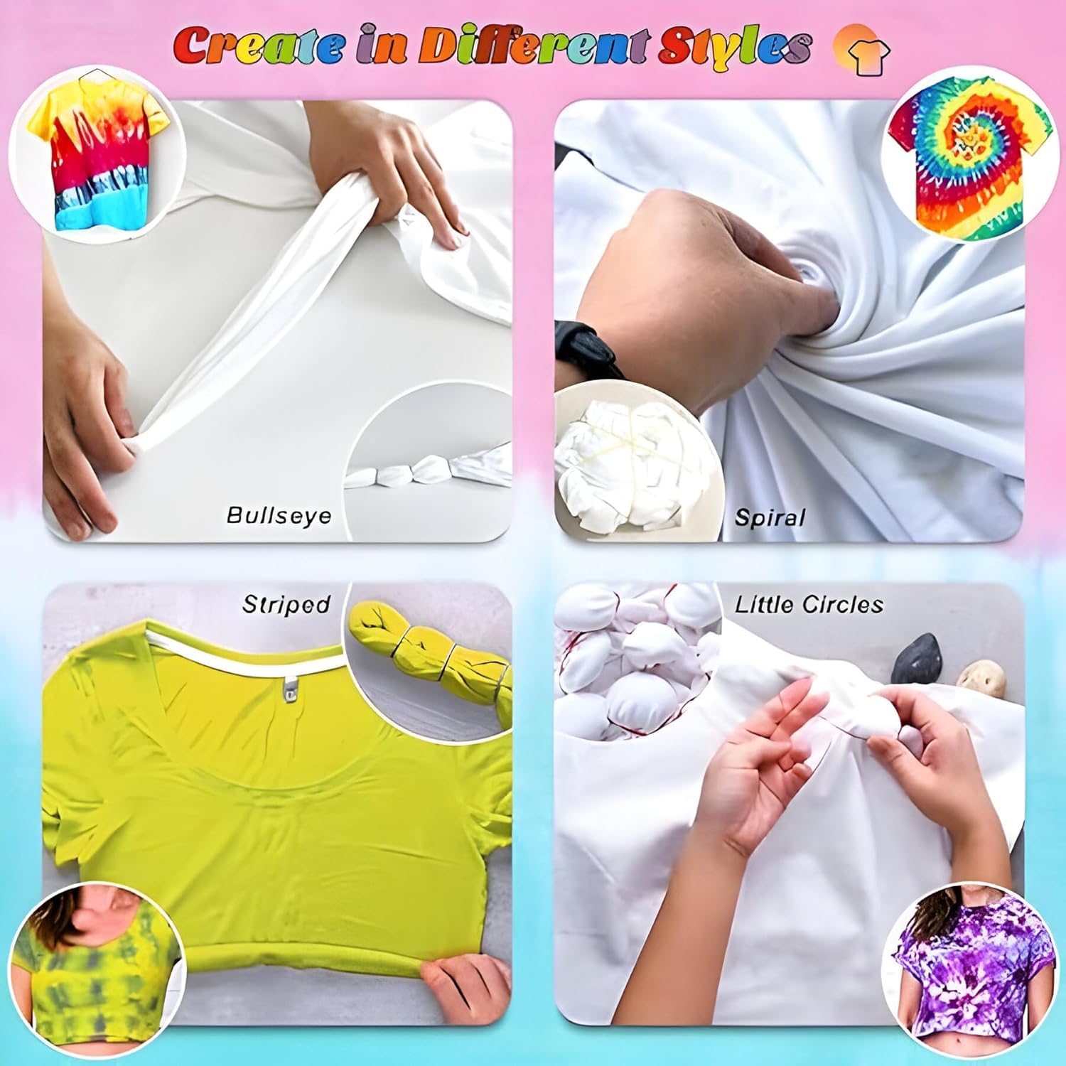 Kids tie die kit