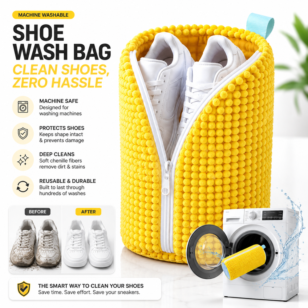 Machine Washable Shoe Bag